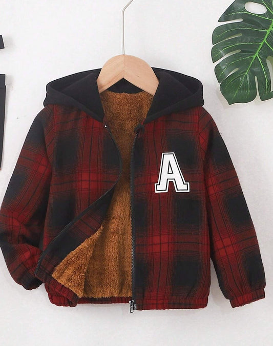 Archie Teddy Lined Hooded Jacket