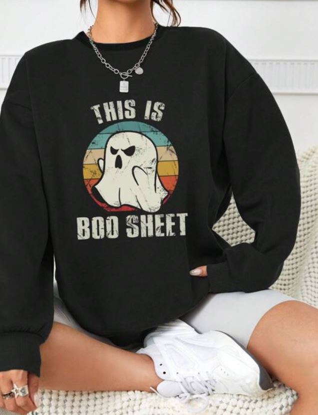 Boo Sheet Pullover